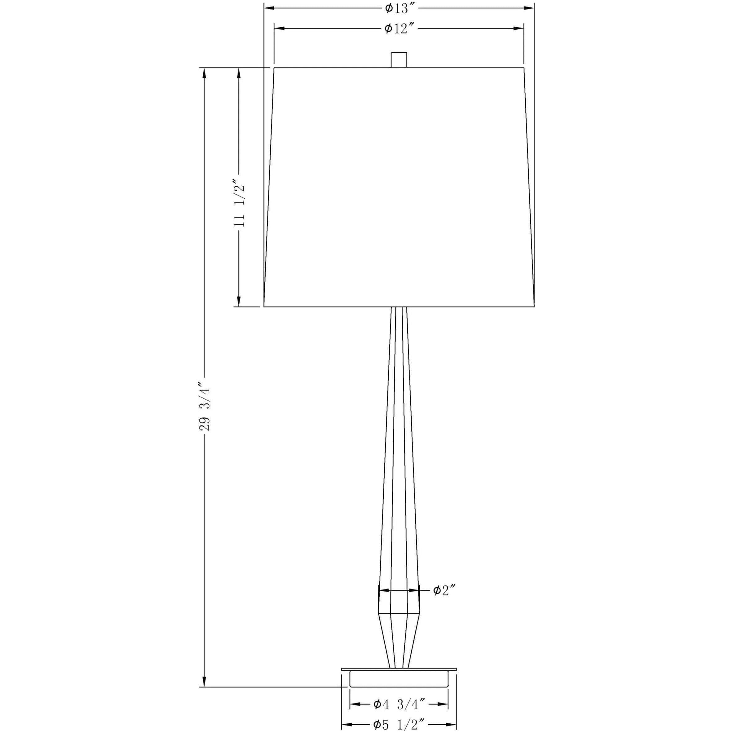 Flow Decor - Baby Zoe Table Lamp - 4359 - Canada Light Shop
