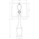 Flow Decor - Carnation Table Lamp - 3721 - Canada Light Shop