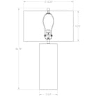Flow Decor - Cassis Table Lamp - 3671 - Canada Light Shop