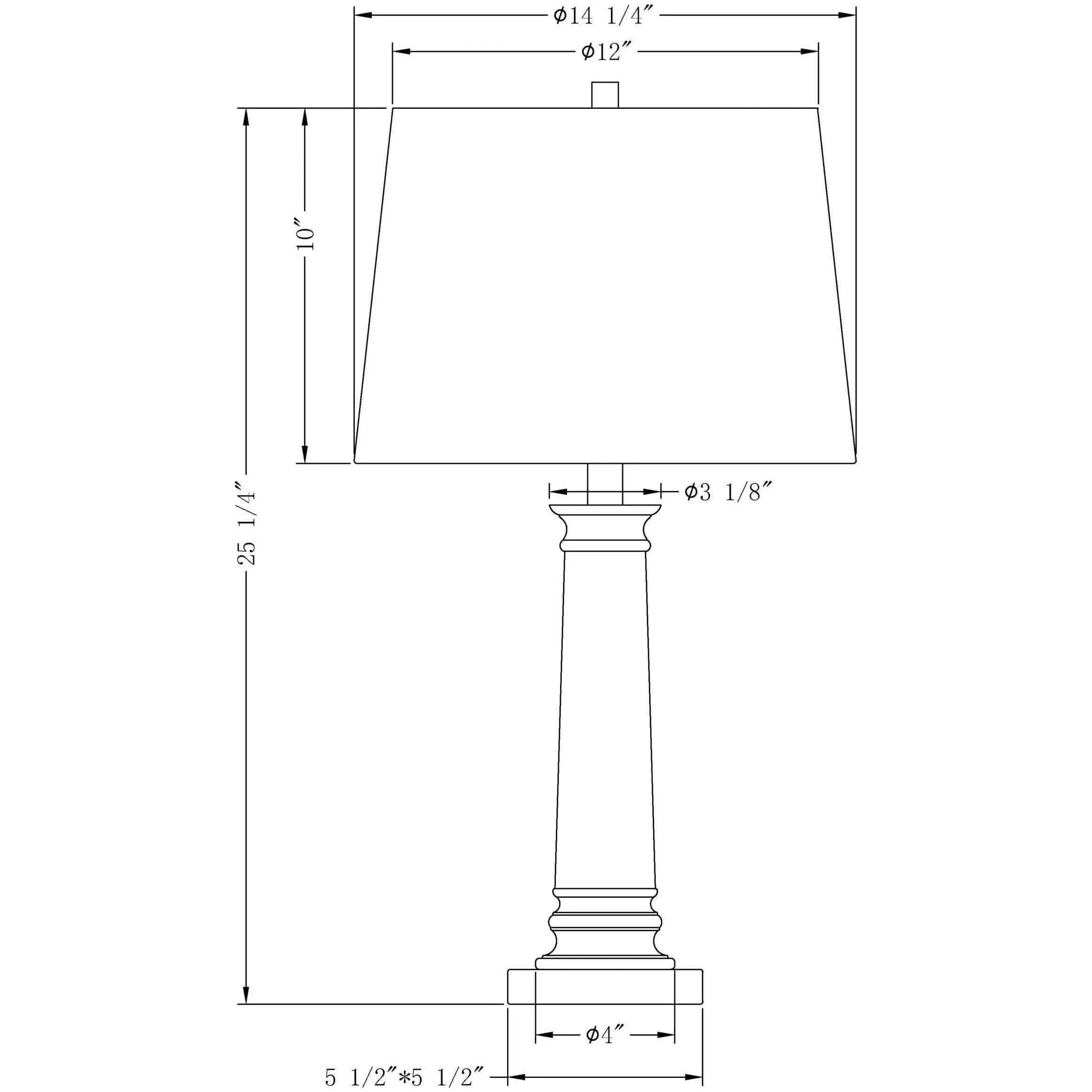 Flow Decor - Coleford Table Lamp - 3133 - Canada Light Shop