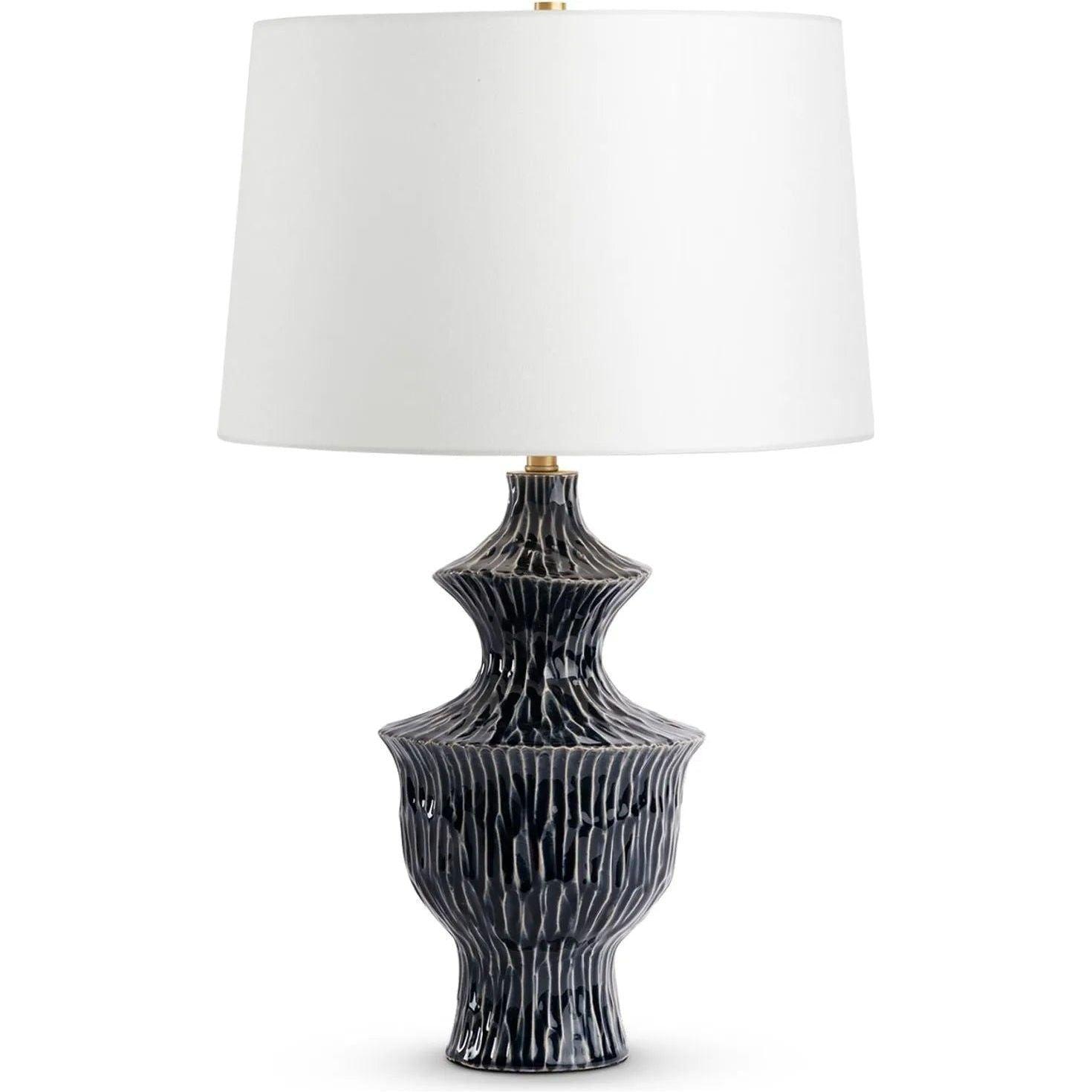 Flow Decor - Crescent Table Lamp - 4611-OWL - Canada Light Shop