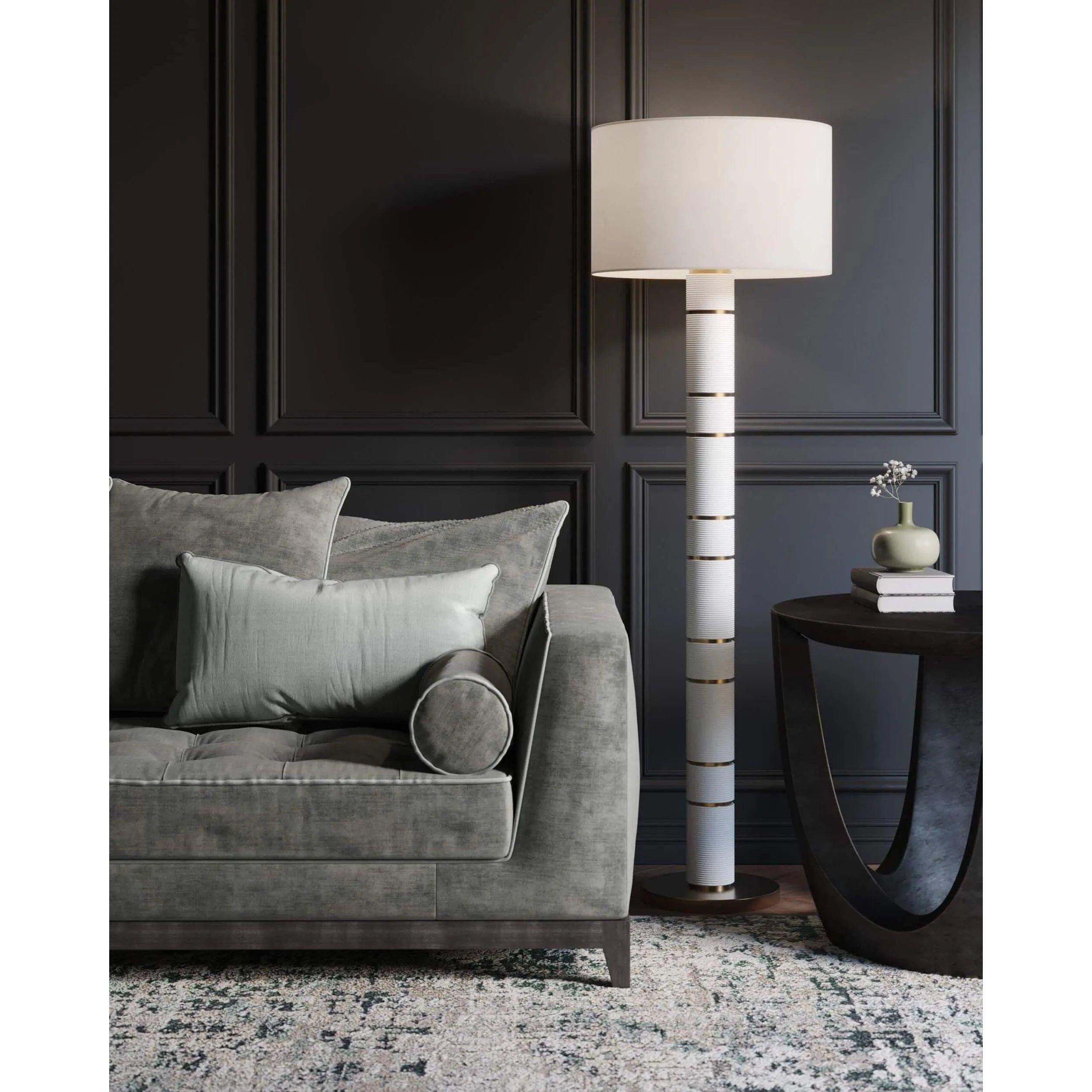 Flow Decor - Eton Floor Lamp - 4626-OWL - Canada Light Shop