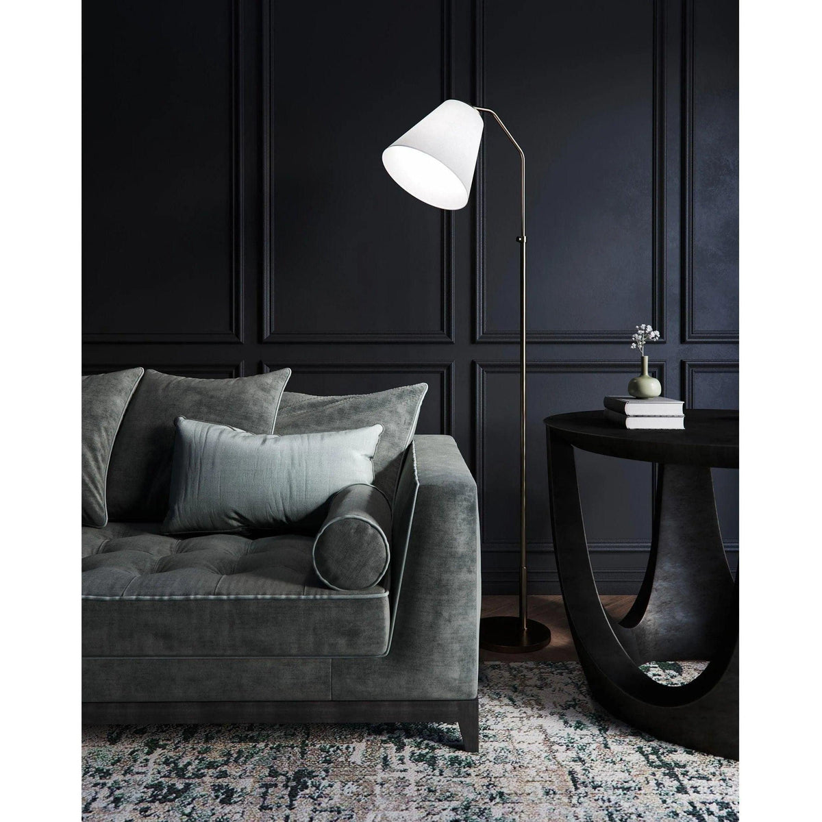 Fin Floor Lamp | Flow Decor – Canada Light Shop