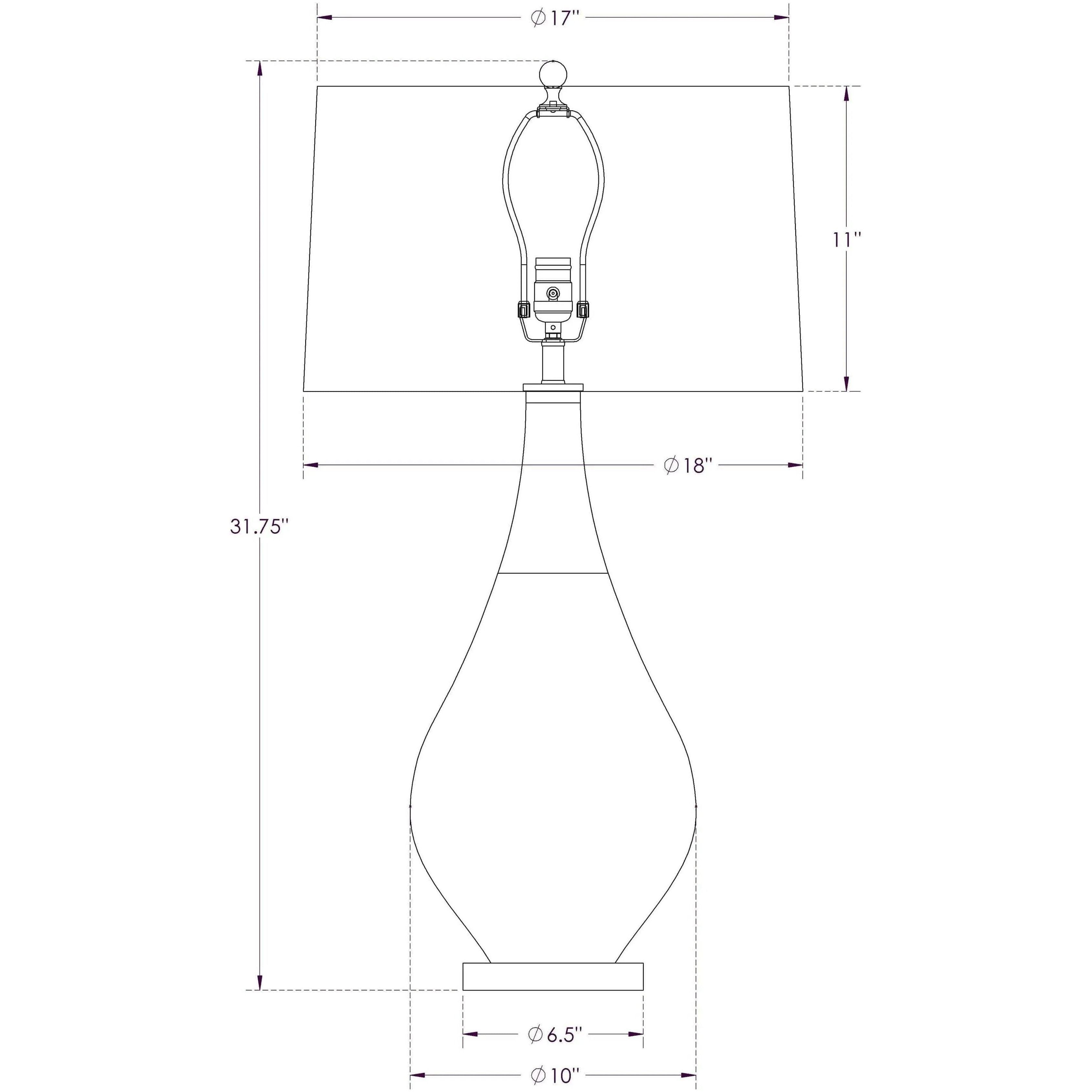 Flow Decor - Holland Table Lamp - 3905 - Canada Light Shop