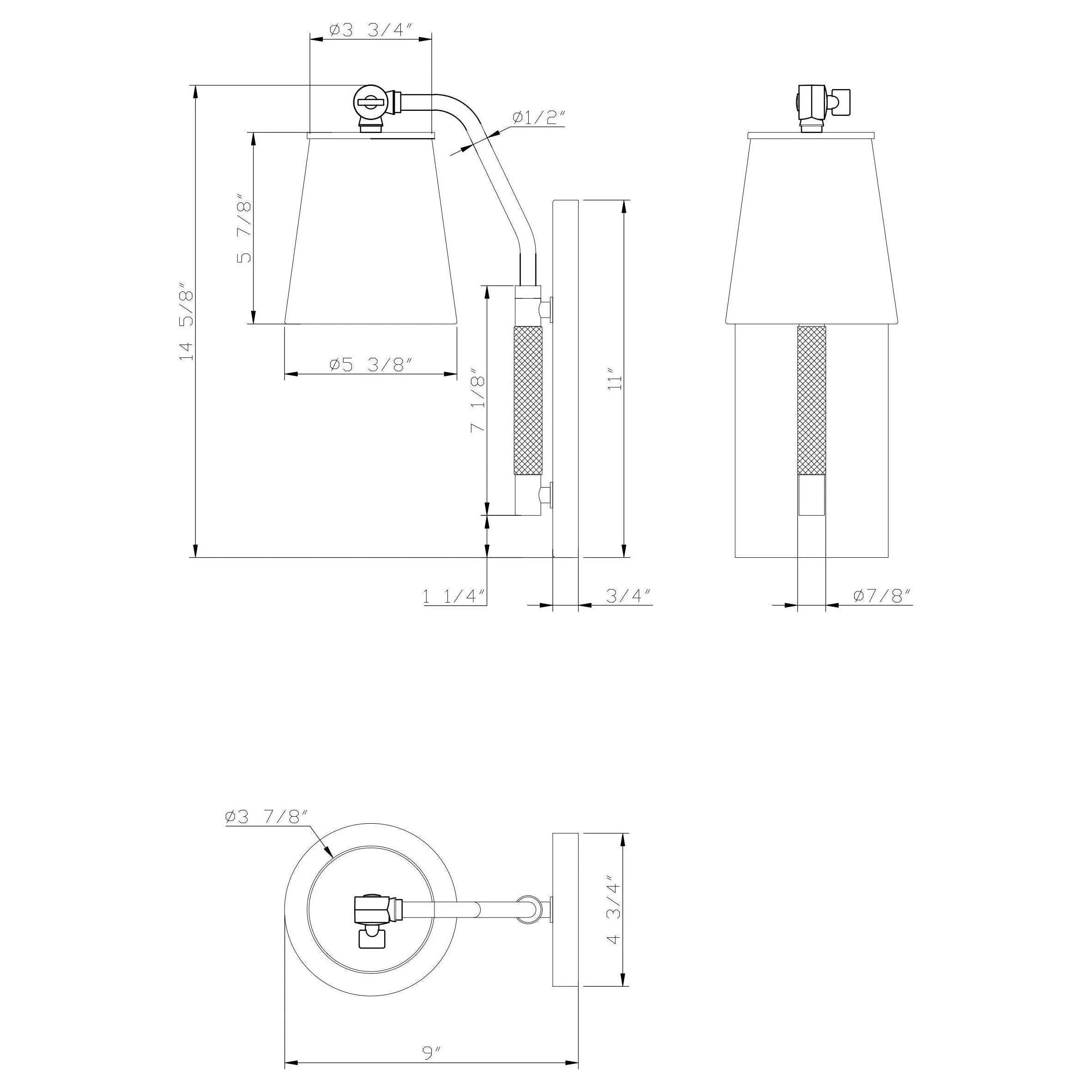 Flow Decor - Keith Sconce - 6084 - Canada Light Shop