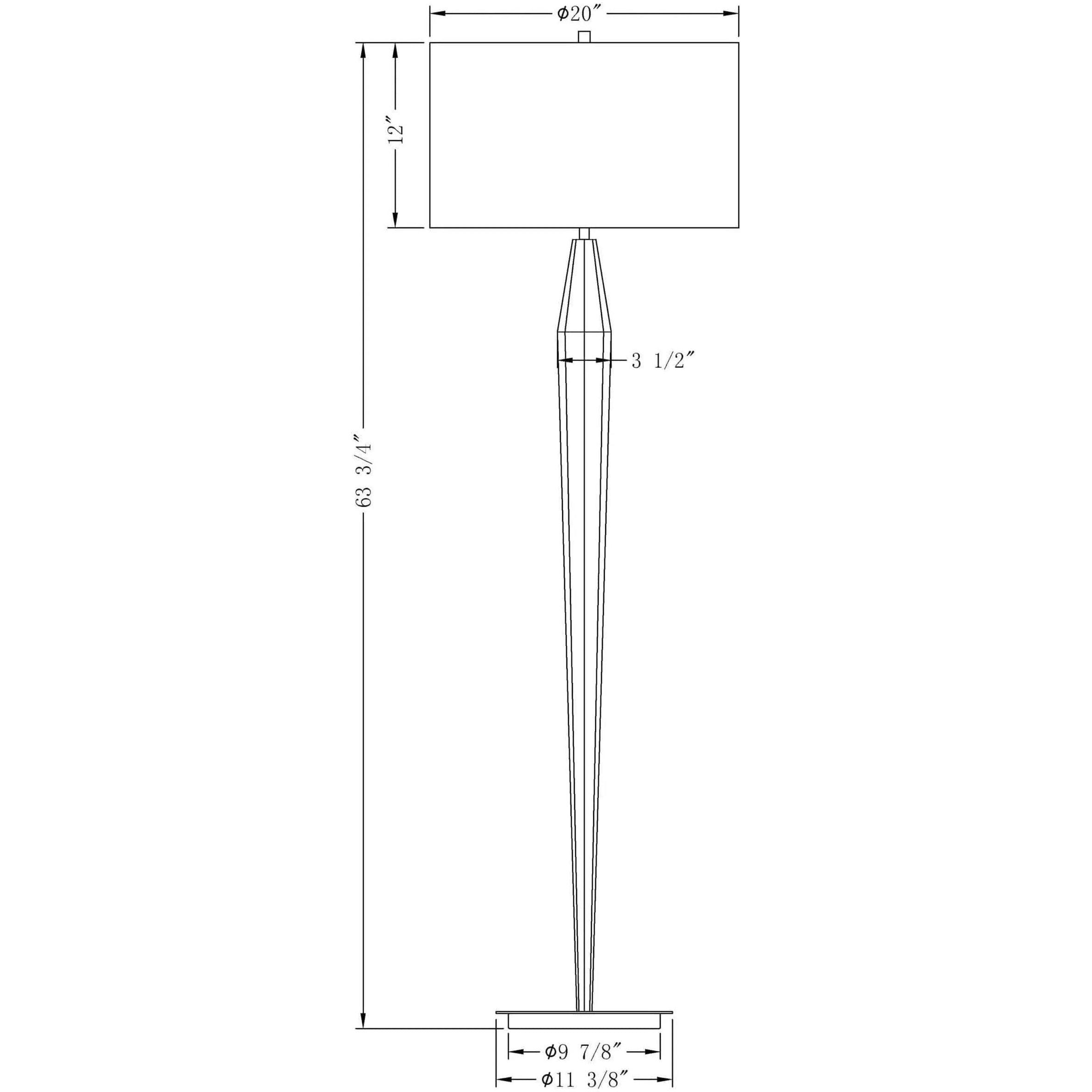 Flow Decor - Landon Floor Lamp - 3982 - Canada Light Shop