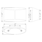 Flow Decor - Lena Sconce - 6068 - Canada Light Shop