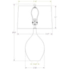Flow Decor - Malone Table Lamp - 3852 - Canada Light Shop