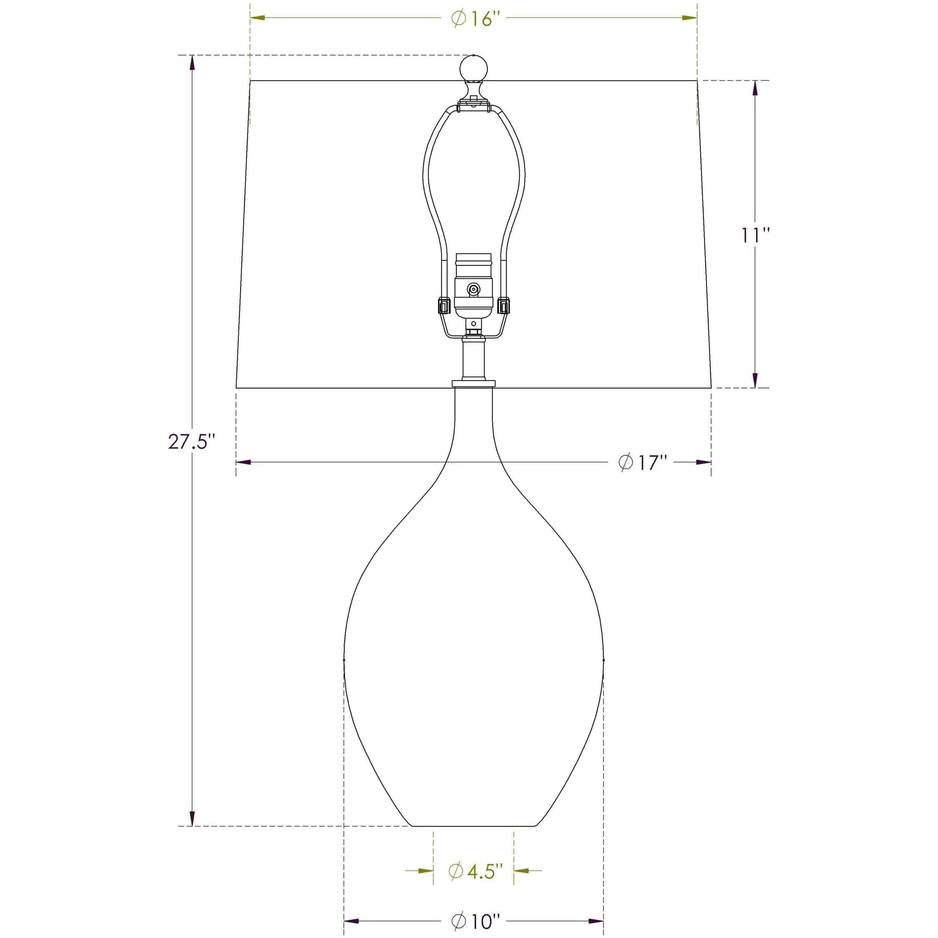 Flow Decor - Malone Table Lamp - 3852 - Canada Light Shop