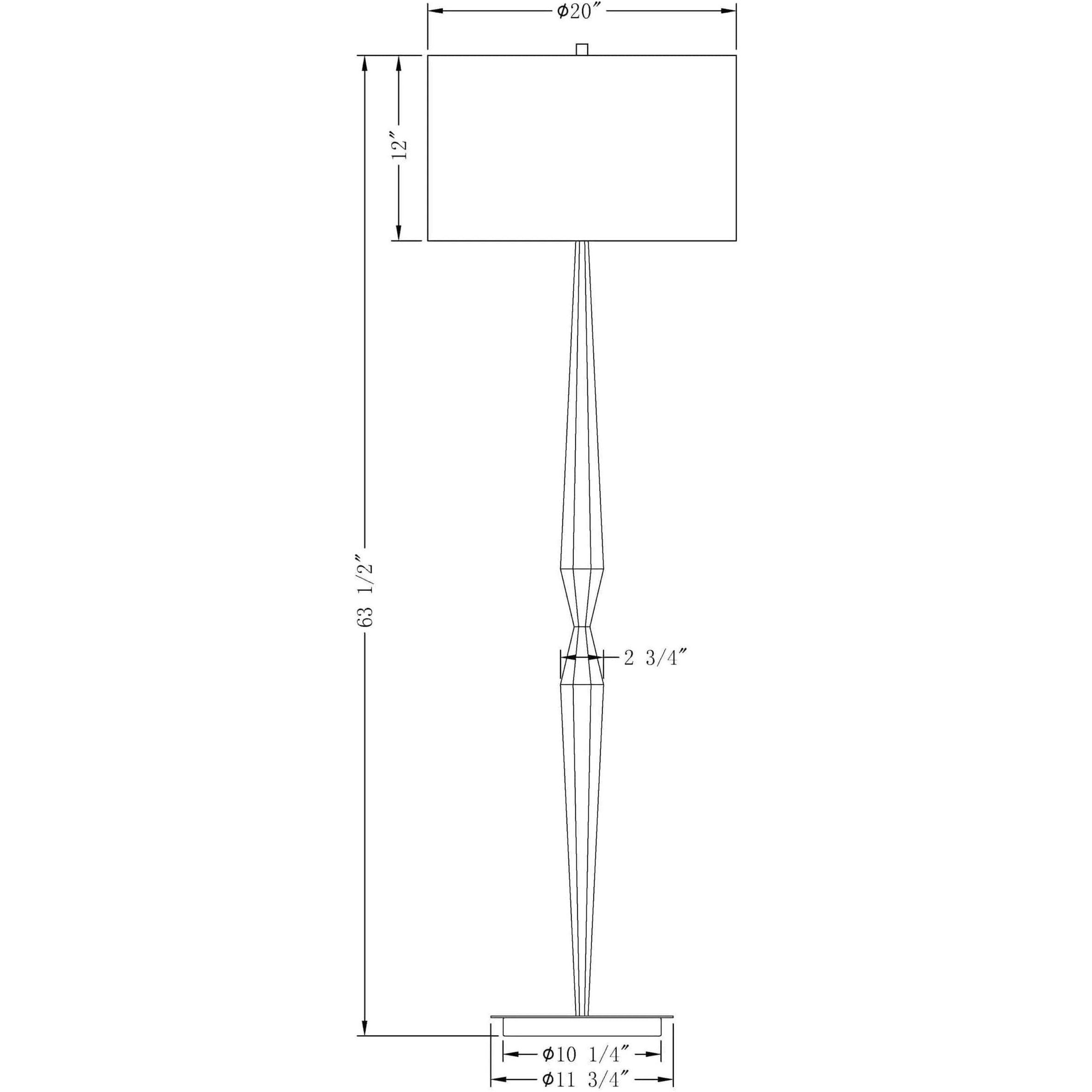 Flow Decor - Martin Floor Lamp - 3828 - Canada Light Shop