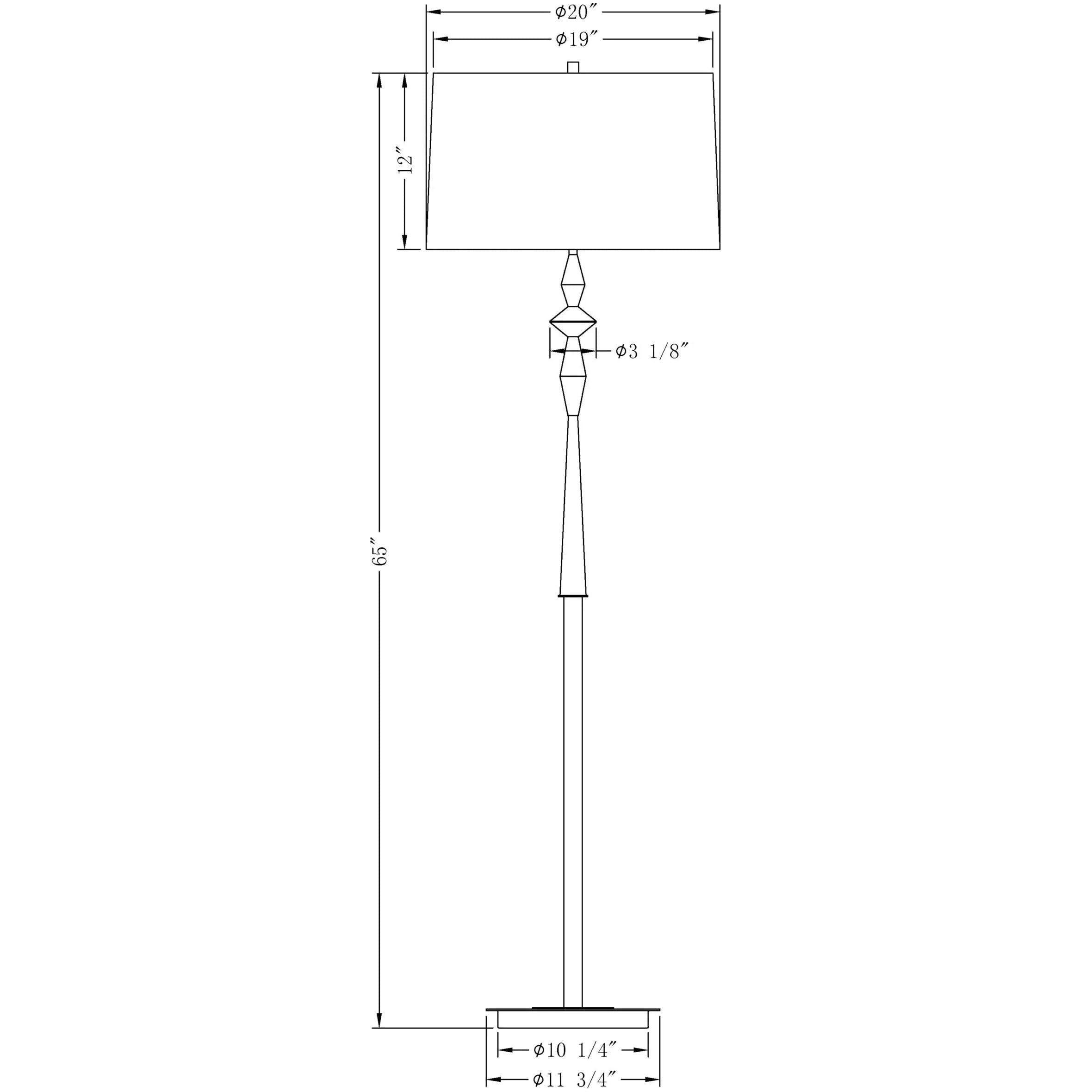 Flow Decor - Morrison Floor Lamp - 4052 - Canada Light Shop