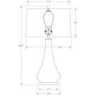 Flow Decor - Orwell Table Lamp - 4030 - Canada Light Shop
