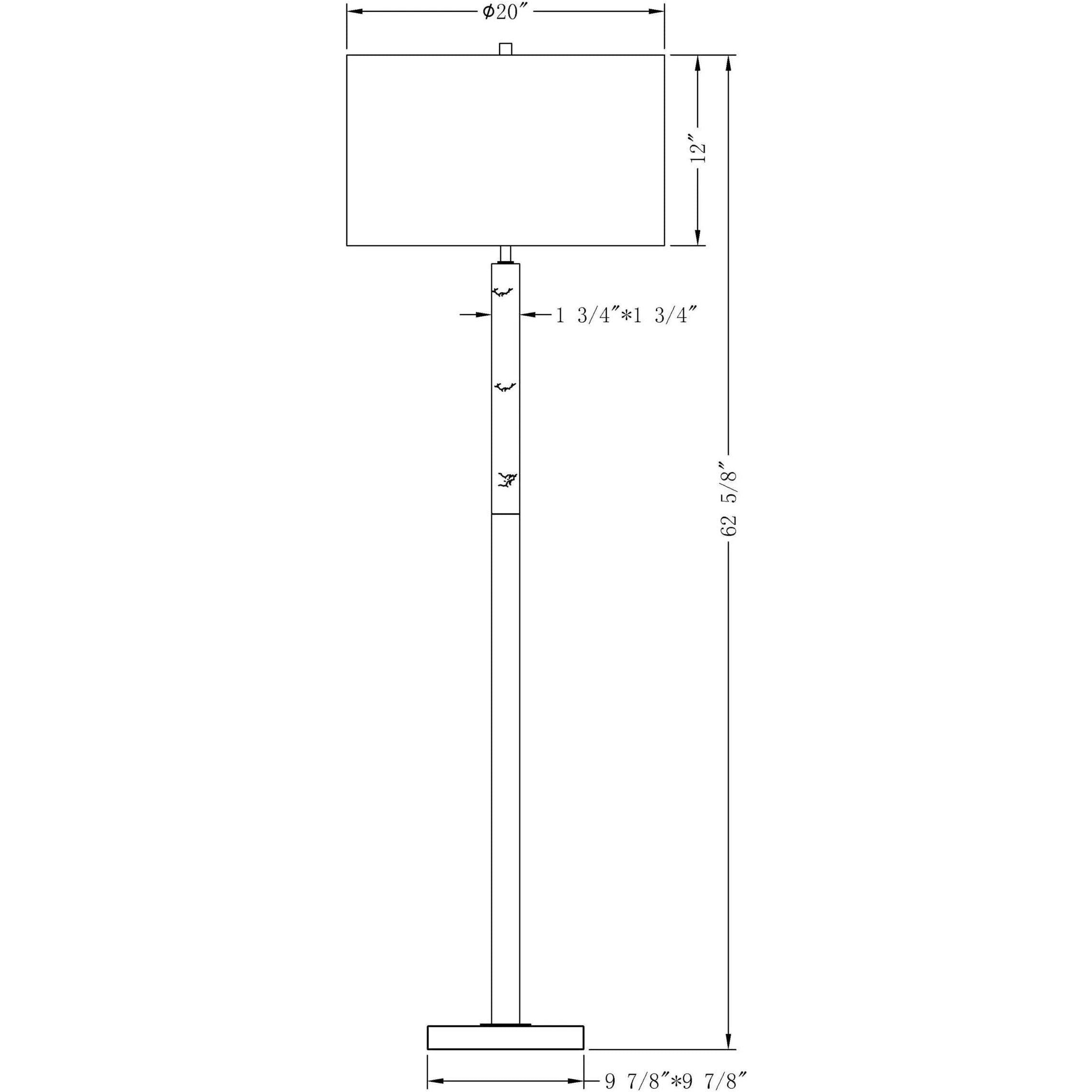 Flow Decor - Sanders Floor Lamp - 4354 - Canada Light Shop