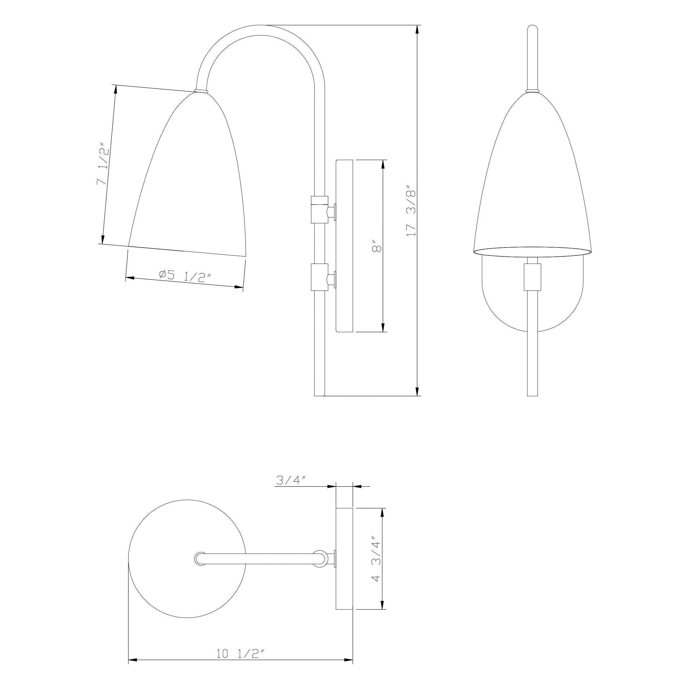 Flow Decor - Wesley Sconce - 6083 - Canada Light Shop
