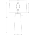 Flow Decor - Wyatt Table Lamp - 3953 - Canada Light Shop