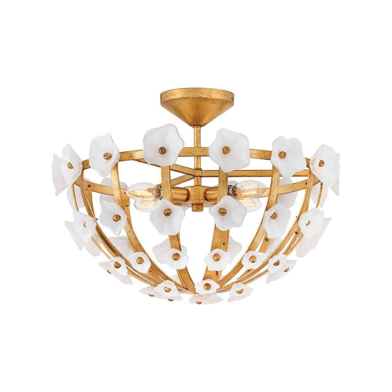 Fredrick Ramond - Azalea LED Semi-Flush Mount - FR41633DA - Canada Light Shop