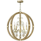 Fredrick Ramond - Abingdon 24-Inch Four Light Foyer Pendant - FR37233SLF - Canada Light Shop