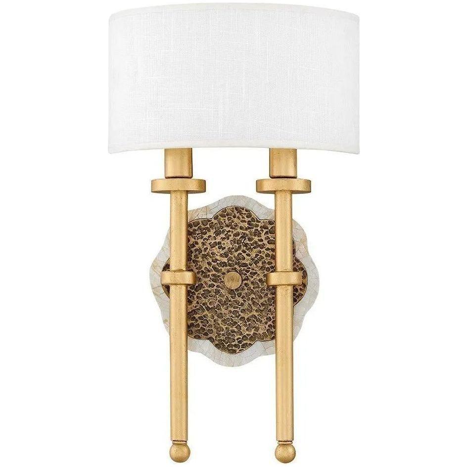 Fredrick Ramond - Alba 16-Inch Two Light Wall Sconce - FR41102CLG - Canada Light Shop
