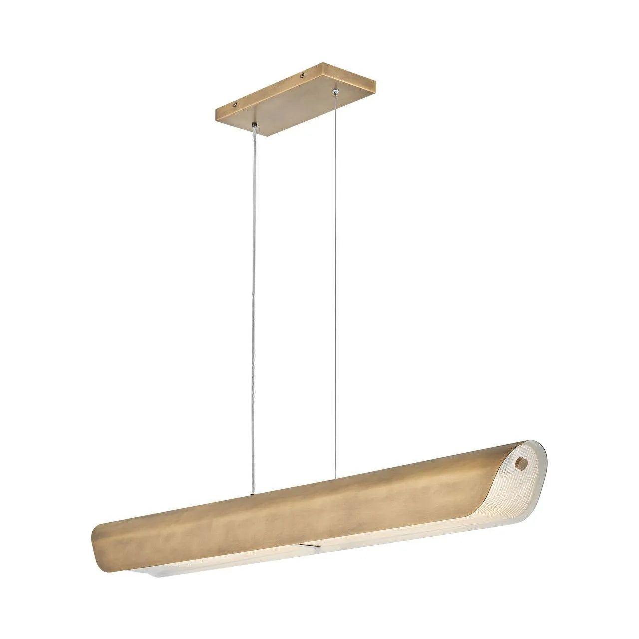 Fredrick Ramond - Arco LED Linear Pendant - FR41555HB - Canada Light Shop