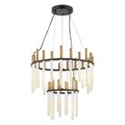 Fredrick Ramond - Echo LED Chandelier - FR30708BLK - Canada Light Shop