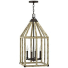 Fredrick Ramond - Emilie 13-Inch Four Light Foyer Pendant - FR41203IRR - Canada Light Shop