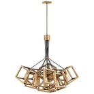 Fredrick Ramond - Ensemble 36-Inch Nine Light Chandelier - FR42445BBZ - Canada Light Shop