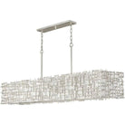 Fredrick Ramond - Farrah 60-Inch Ten Light Chandelier - FR33109SLF - Canada Light Shop