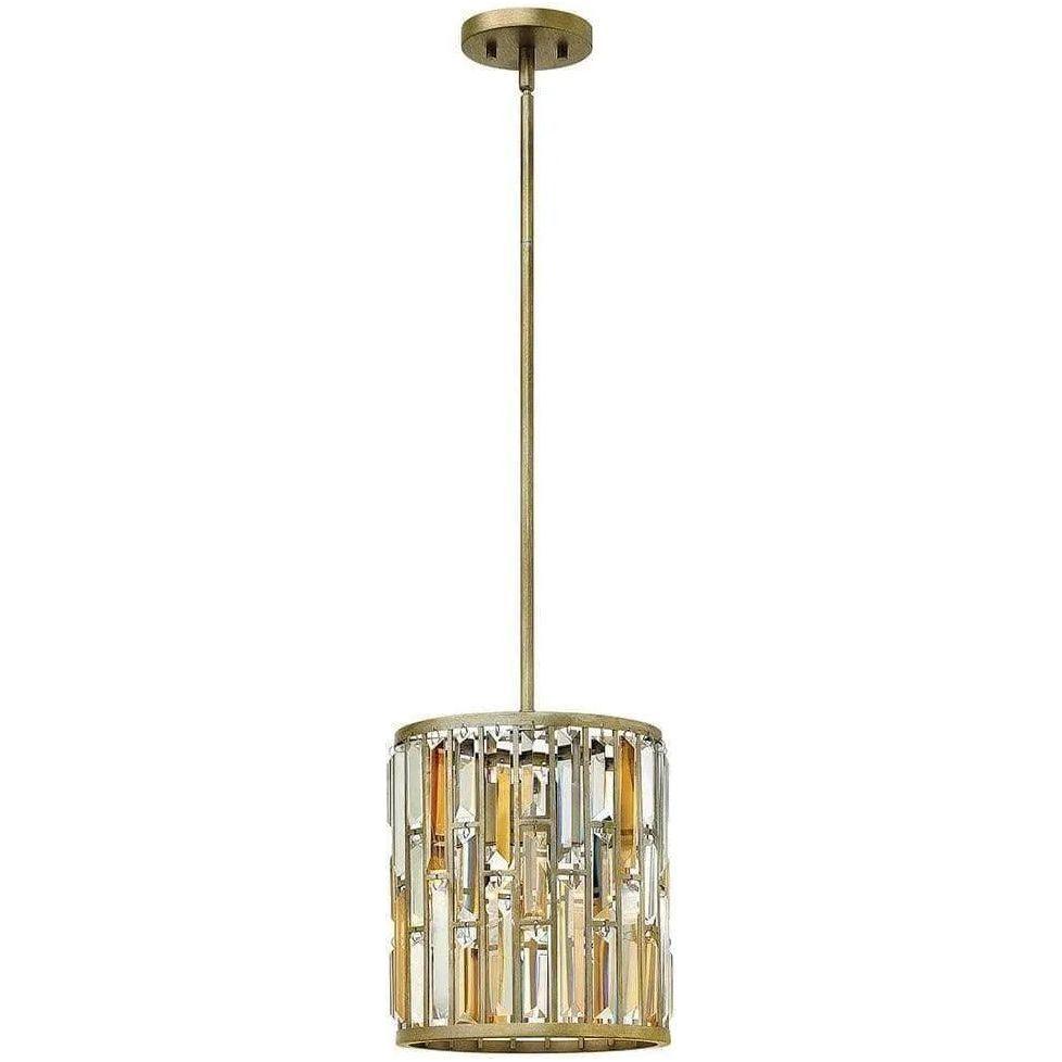 Fredrick Ramond - Gemma 10-Inch One Light Mini-Pendant - FR33737SLF - Canada Light Shop