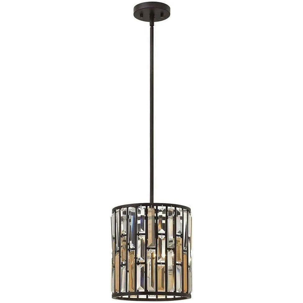 Fredrick Ramond - Gemma 10-Inch One Light Mini-Pendant - FR33737VBZ - Canada Light Shop