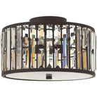 Fredrick Ramond - Gemma 16-Inch Three Light Foyer Pendant - FR33731VBZ - Canada Light Shop
