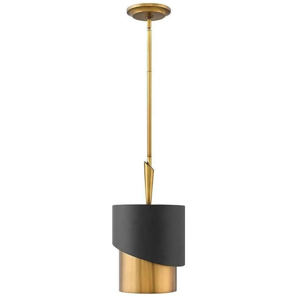 Fredrick Ramond - Gigi 10-Inch One Light Pendant - FR34317HBR - Canada Light Shop