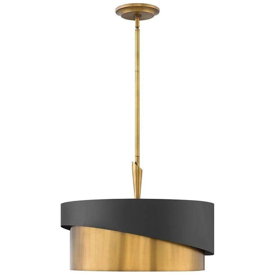 Fredrick Ramond - Gigi 21-Inch Three Light Foyer Pendant - FR34314HBR - Canada Light Shop