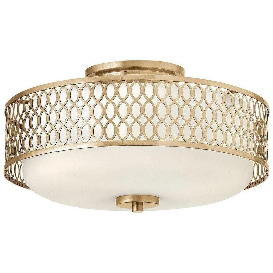 Fredrick Ramond - Jules 15-Inch Three Light Foyer Pendant - FR35601BRG - Canada Light Shop