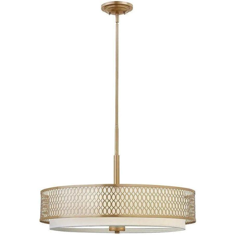 Fredrick Ramond - Jules 26-Inch Three Light Chandelier - FR35604BRG - Canada Light Shop