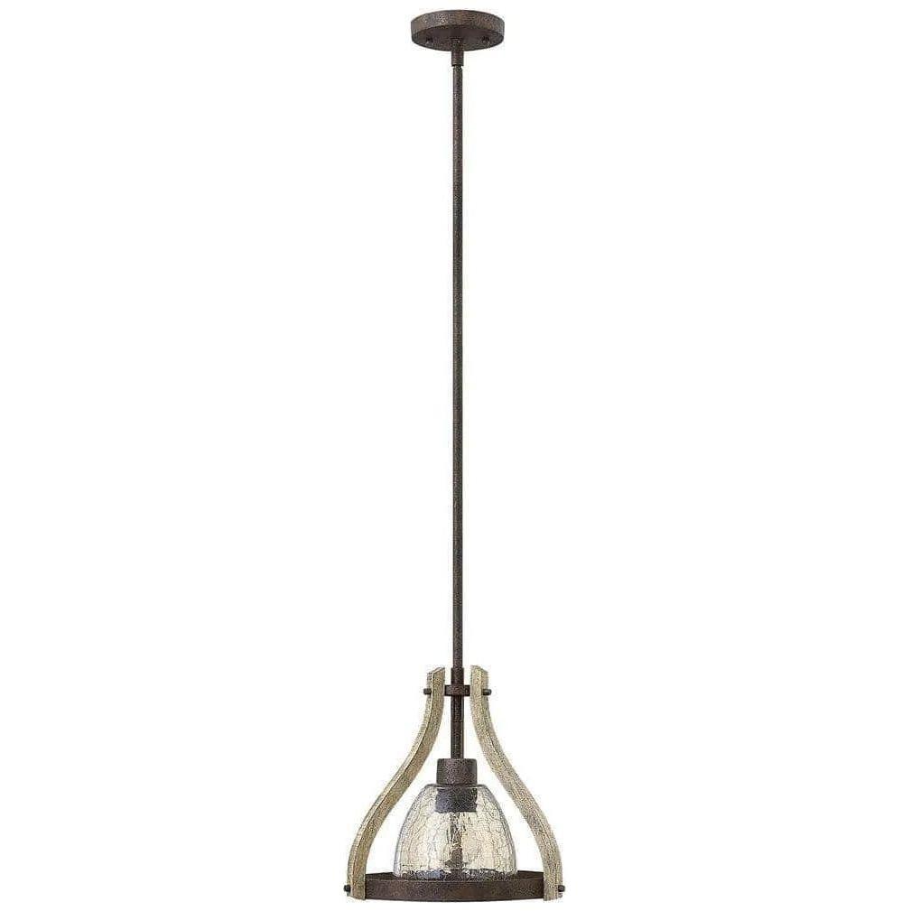 Fredrick Ramond - Middlefield 12-Inch One Light Mini-Pendant - FR40577IRR - Canada Light Shop
