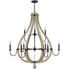 Fredrick Ramond - Middlefield 41-Inch Nine Light Chandelier - FR40578IRR - Canada Light Shop