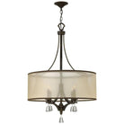 Fredrick Ramond - Mime 25-Inch Four Light Chandelier - FR45604FBZ - Canada Light Shop