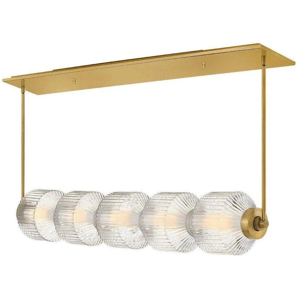 Fredrick Ramond - Reign LED Linear Chandelier - FR41465LCB - Canada Light Shop