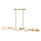 Fredrick Ramond - Selene LED Linear Chandelier - FR41906LCB - Canada Light Shop