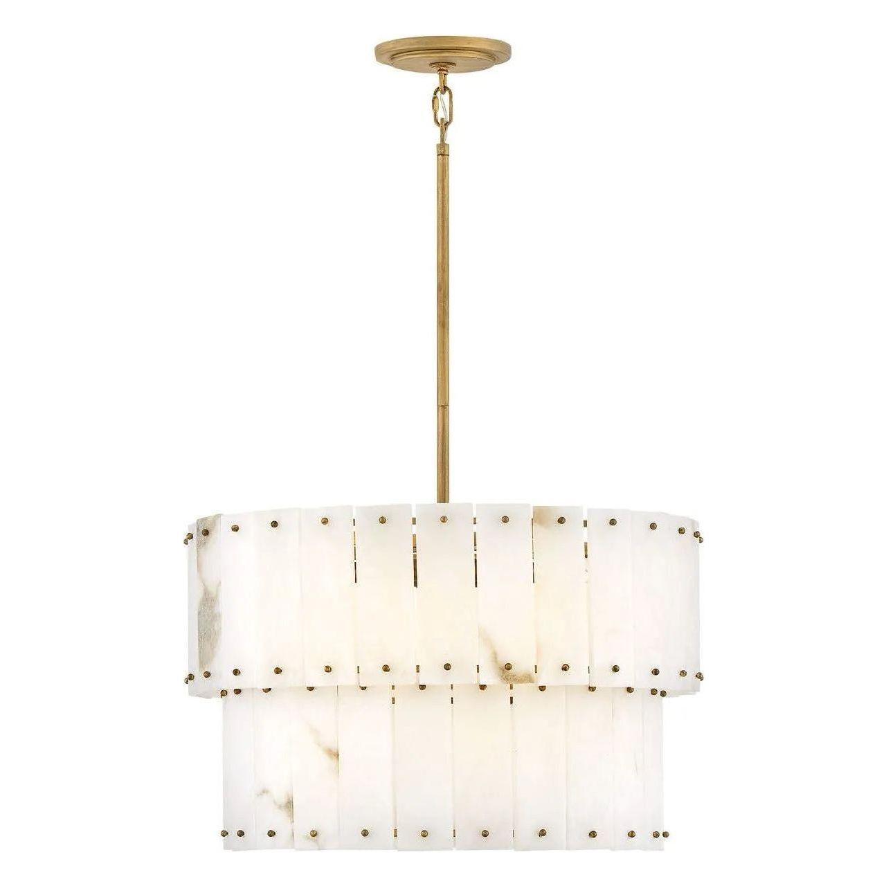 Fredrick Ramond - Simone LED Convertible Chandelier - FR47751BNG - Canada Light Shop