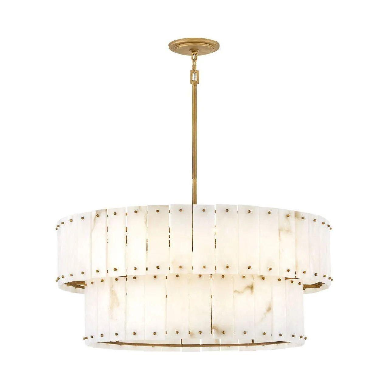 Fredrick Ramond - Simone LED Drum Chandelier - FR47754BNG - Canada Light Shop