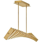 Fredrick Ramond - Stitch LED Linear Chandelier - FR42455LCB - Canada Light Shop