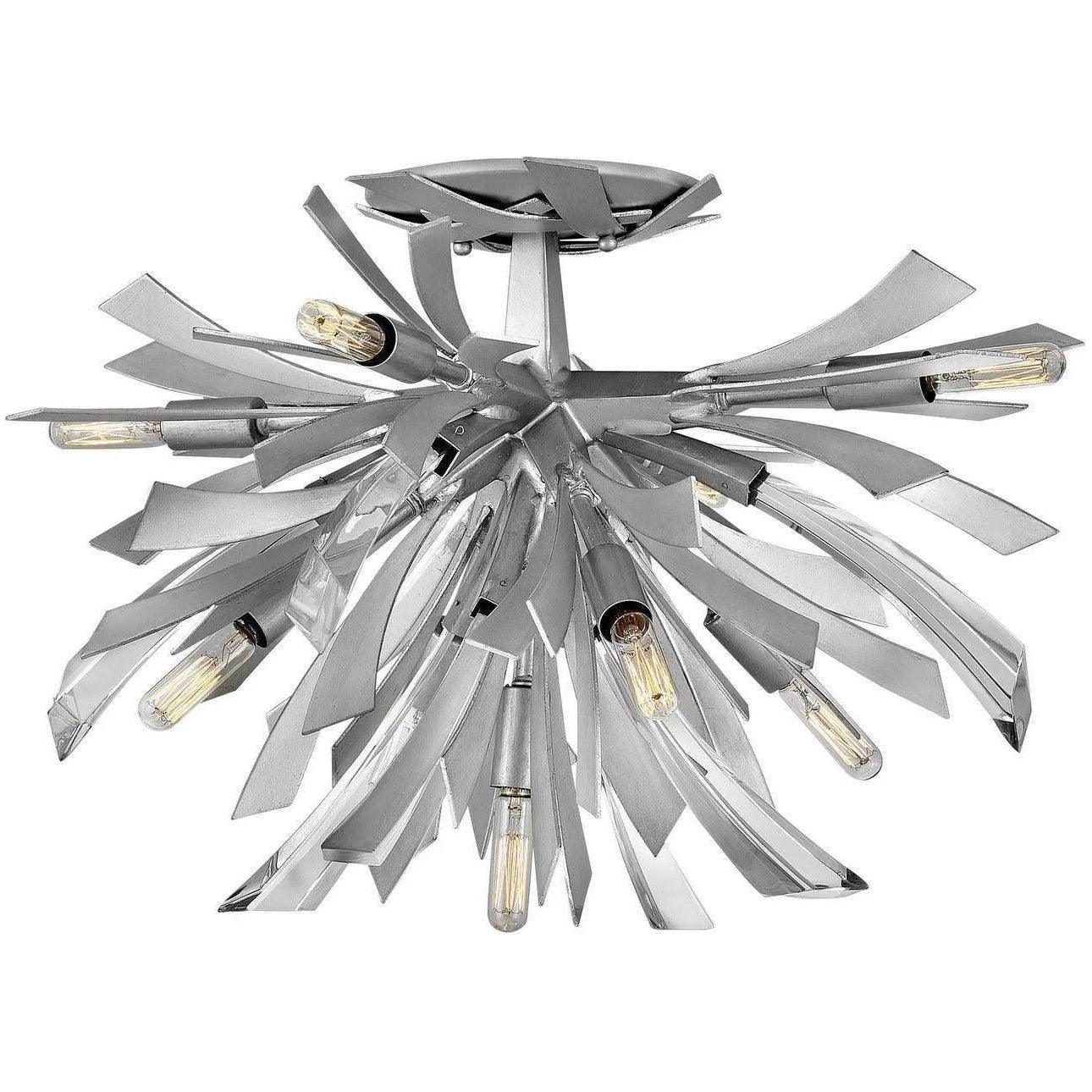 Fredrick Ramond - Vida 24-Inch Nine Light Foyer Pendant - FR40903GG - Canada Light Shop
