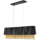 Fredrick Ramond - Zuma 43-Inch Five Light Chandelier - FR32806SBK - Canada Light Shop