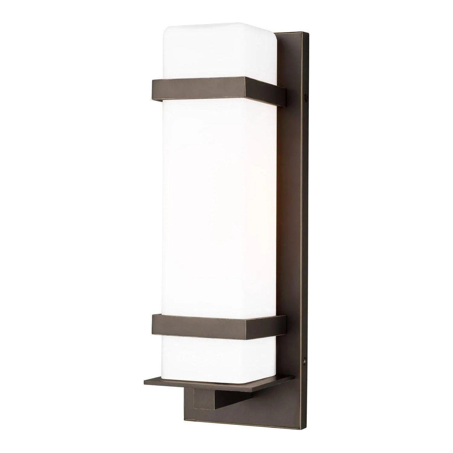 Generation Lighting - Alban Square Outdoor Wall Lantern - 8620701-71 - Canada Light Shop