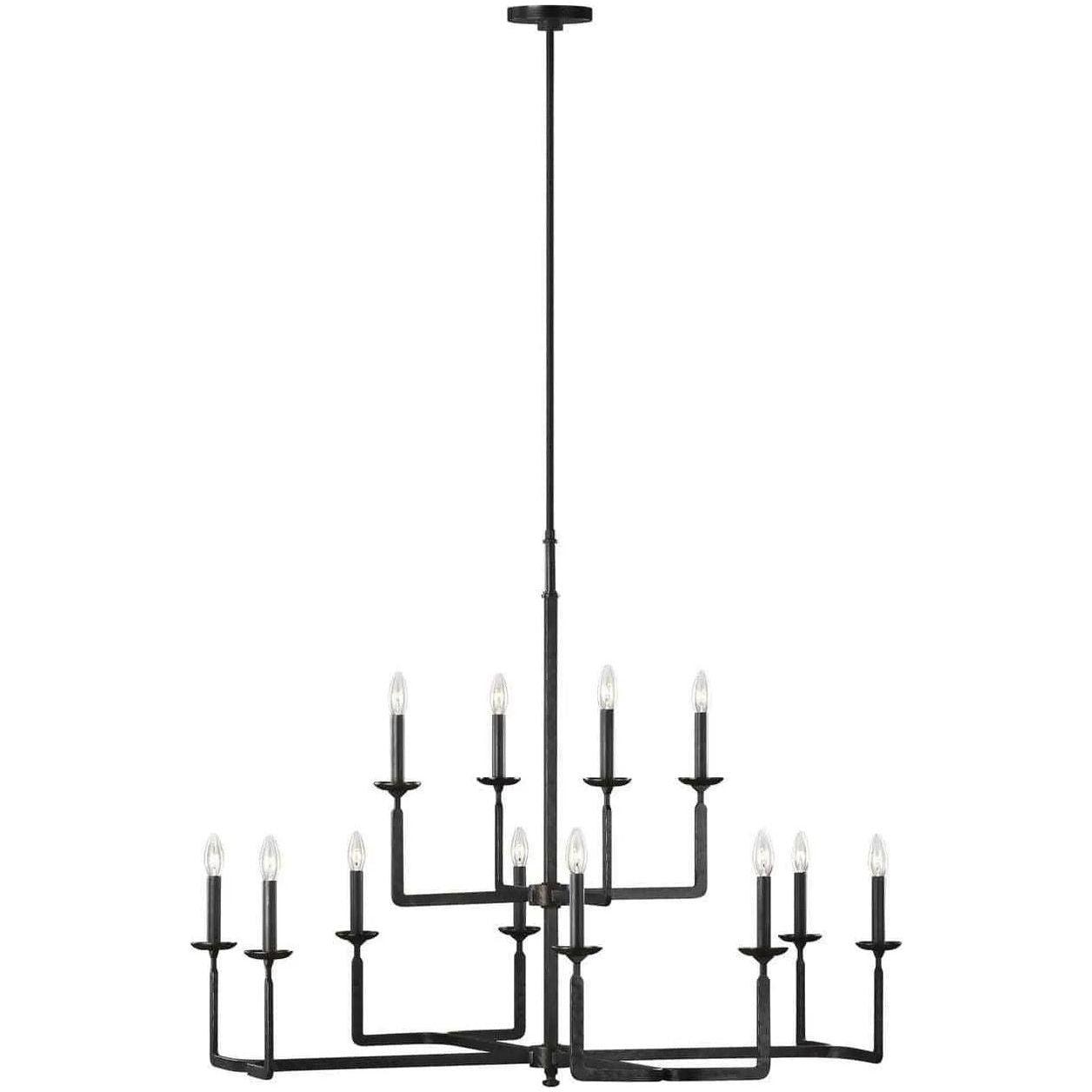 Generation Lighting - Ansley Chandelier - F3290/12AI - Canada Light Shop