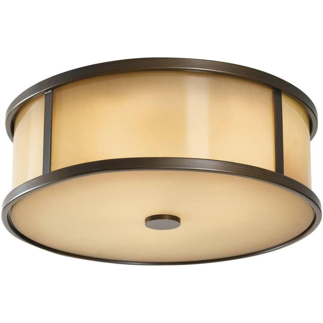 Generation Lighting - Dakota Outdoor Flush Mount - OL7613HTBZ - Canada Light Shop