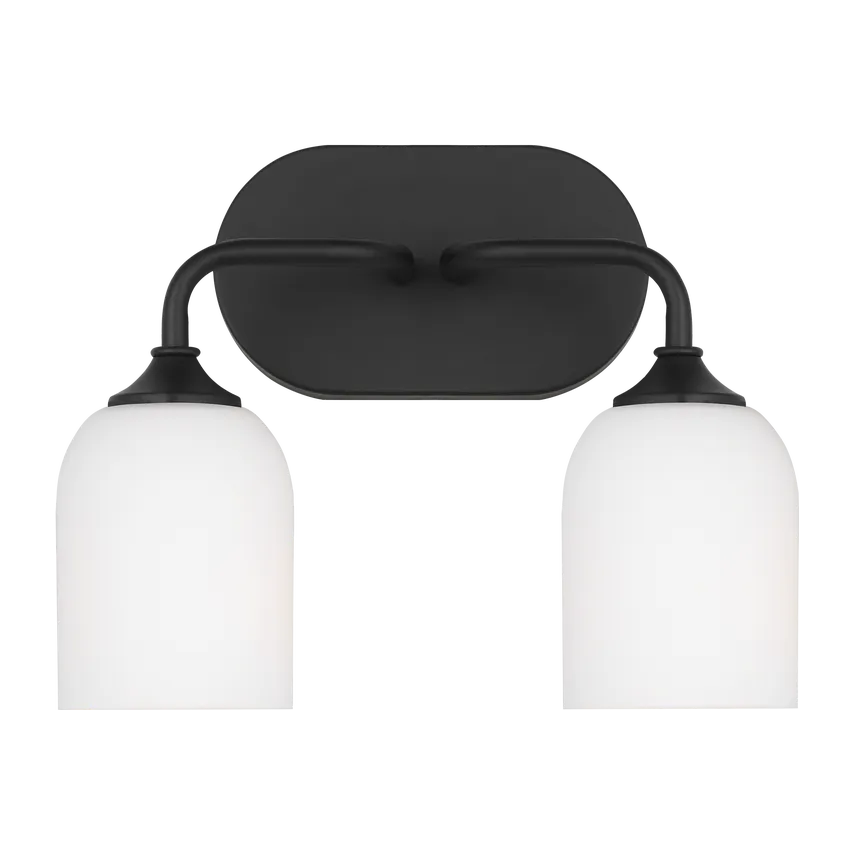 Generation Lighting - Emile Vanity - GLV1022MBK - Canada Light Shop