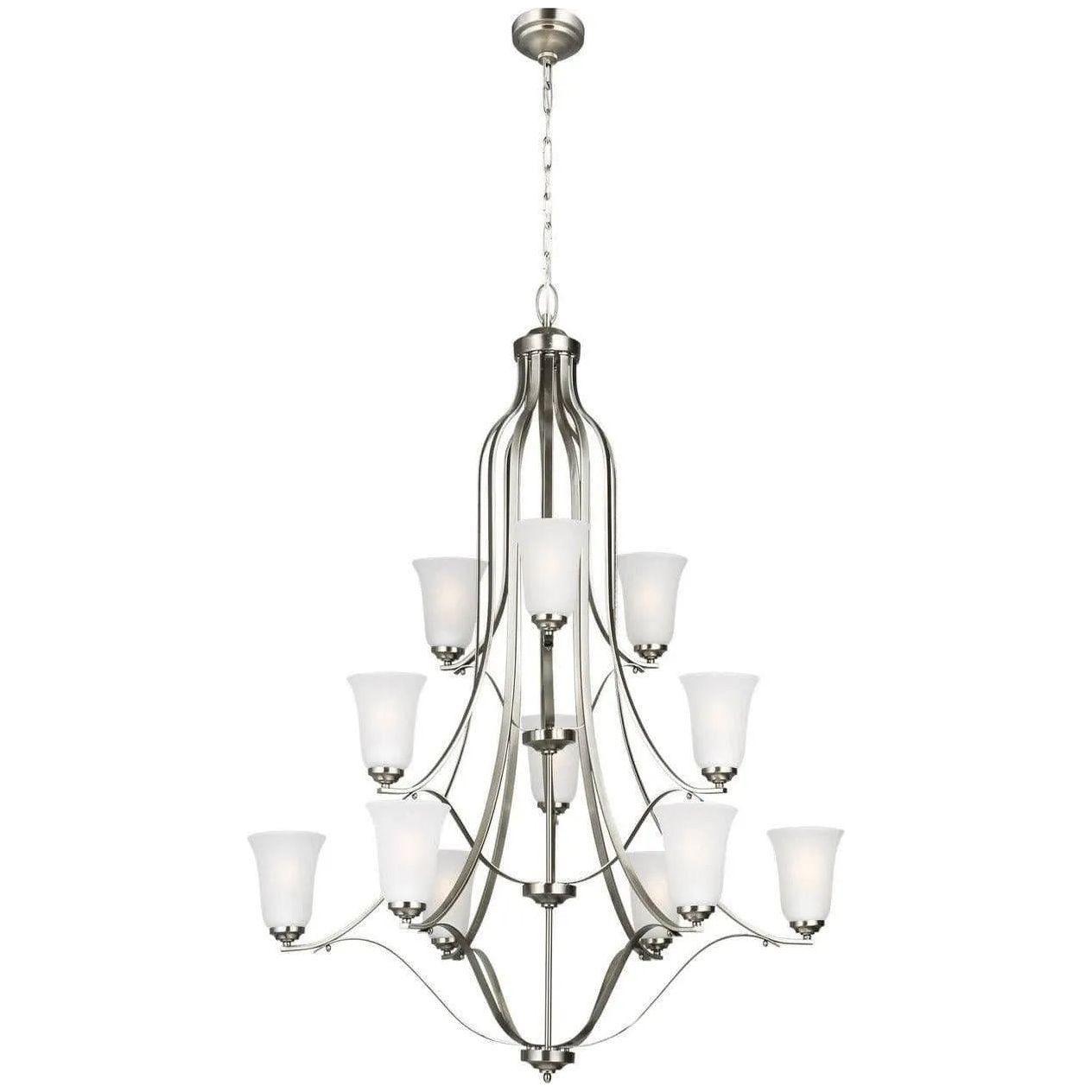 Generation Lighting - Emmons Chandelier - 3139012EN3-962 - Canada Light Shop