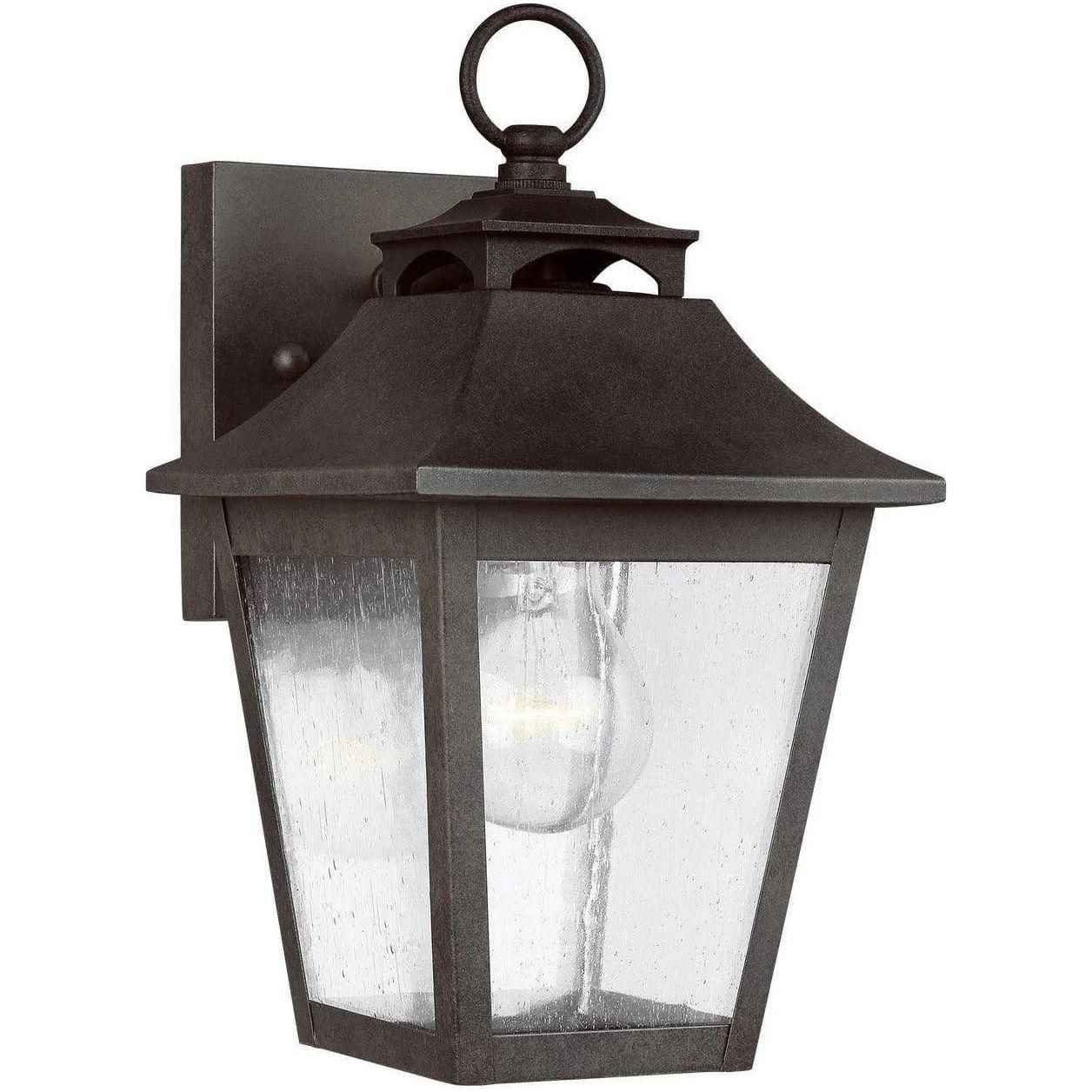 Generation Lighting - Galena Outdoor Wall Lantern - OL14401SBL - Canada Light Shop